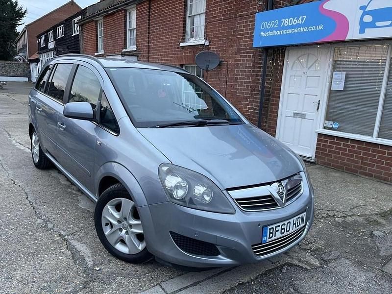 Silver Used 2010 Vauxhall Zafira MPV | £2,495 (Good price) - Image 1/4