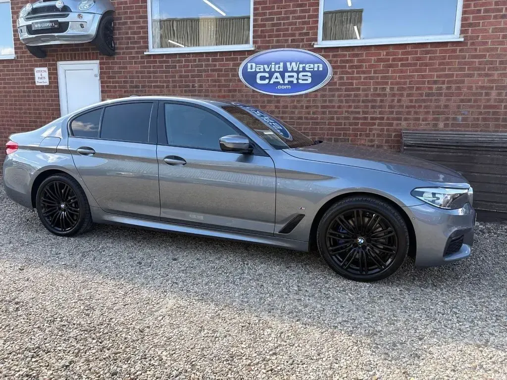 Used BMW 530e M Sport 252 HP (185 kW) 2019 Blue Sedan