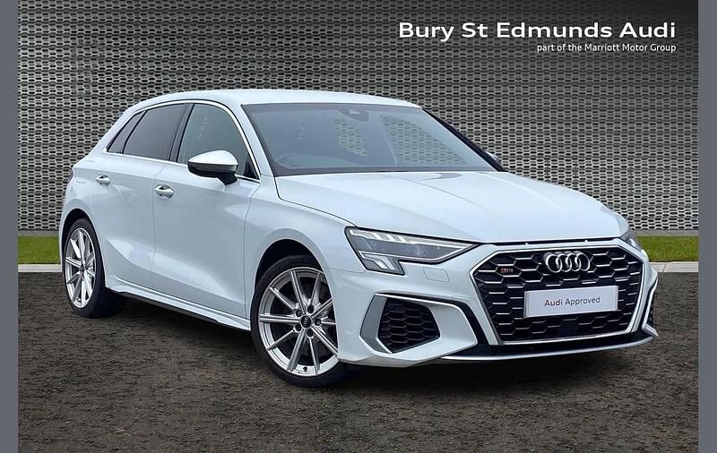 Used Audi S3 Sportback Comfort 306 HP (225 kW) 2022 White Hatchback