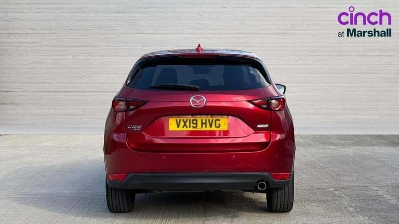 Second-hand Mazda CX-5 Inclusive 184 CP (135 kW) 2019 Roșu SUV