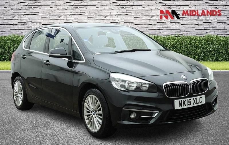 Used BMW 216 Luxury Line 116 HP (85 kW) 2015 Black Hatchback