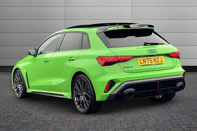 Used Audi RS3 Comfort 400 HP (294 kW) 2025 Kyalami green Sedan