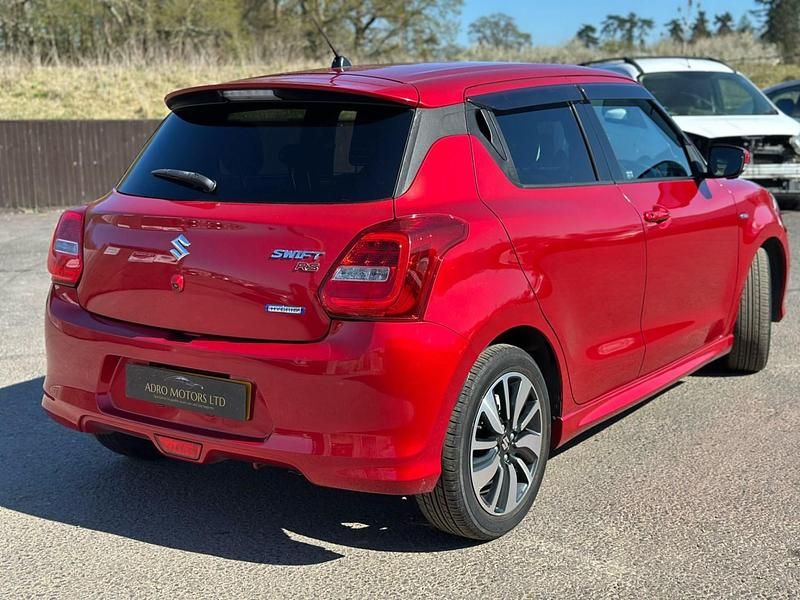 Used Suzuki Swift SZ5 2017 Red Hatchback