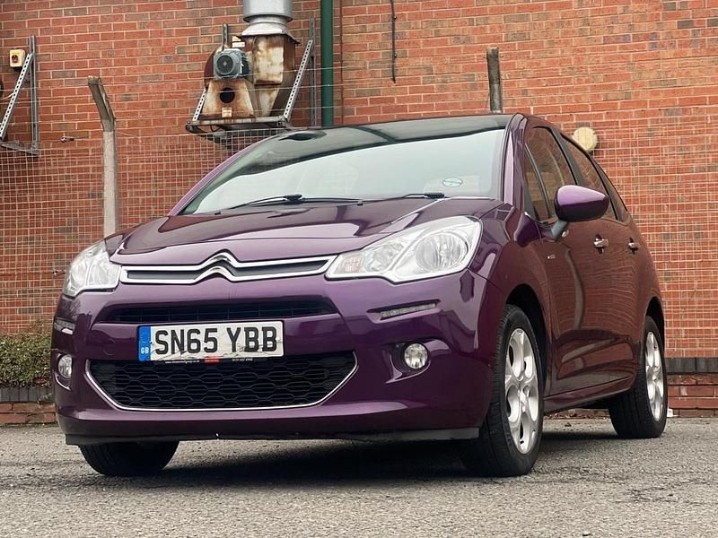Mauve/purple Used 2015 Citroën C3 Exclusive Hatchback | £3,200 (Good price) - Image 1/3