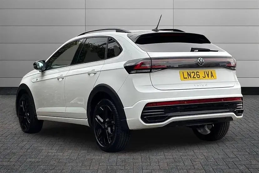 Used VW Taigo Black Edition 150 HP (110 kW) 2026 Pure white with black roof SUV