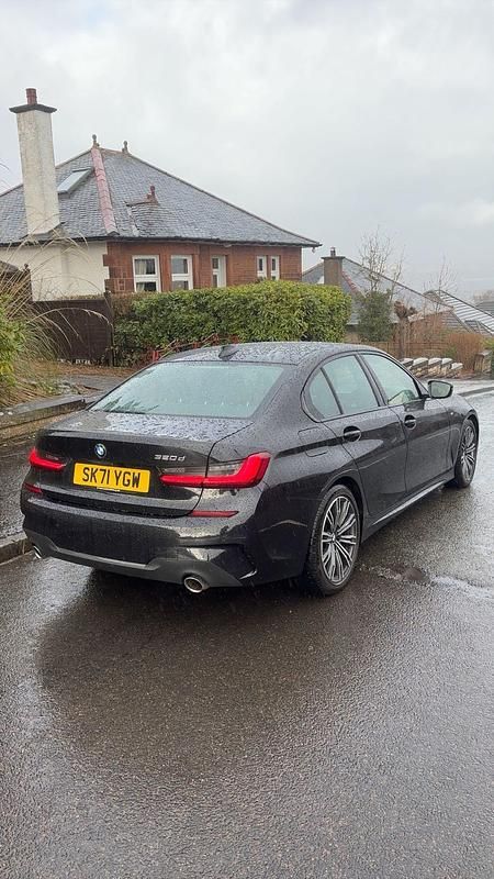Begagnad BMW 320 M Sport 2021 Svart Sedan