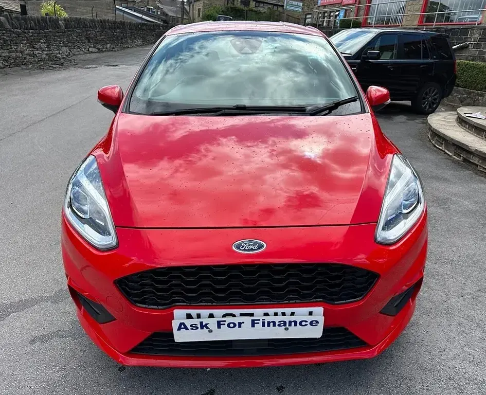 Used Ford Fiesta ST-Line 120 HP (88 kW) 2018 Red Hatchback
