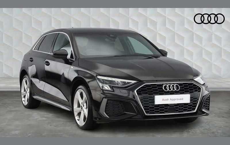 Used Audi A3 e-tron S-Line 200 HP (147 kW) 2024 Black Hatchback