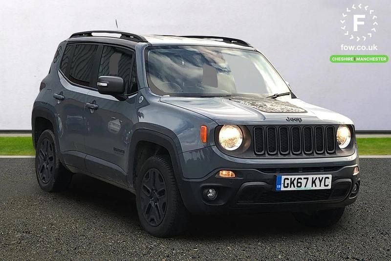 Grey/black Used 2017 Jeep Renegade SUV | £13,599 (Fair price) - Image 1/3