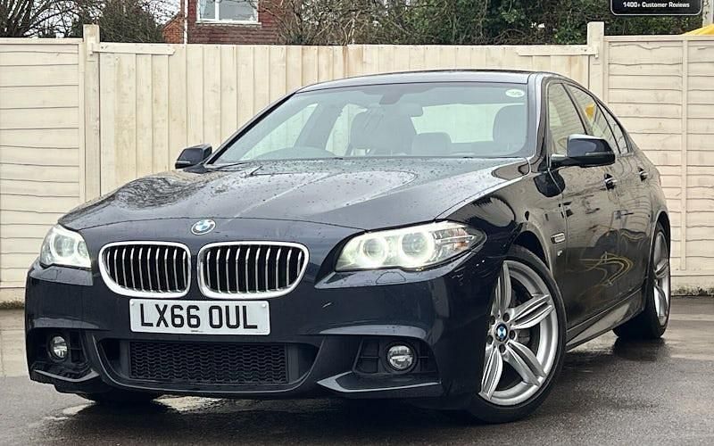 Used BMW 530 M Sport 258 HP (189 kW) 2016 Black Sedan