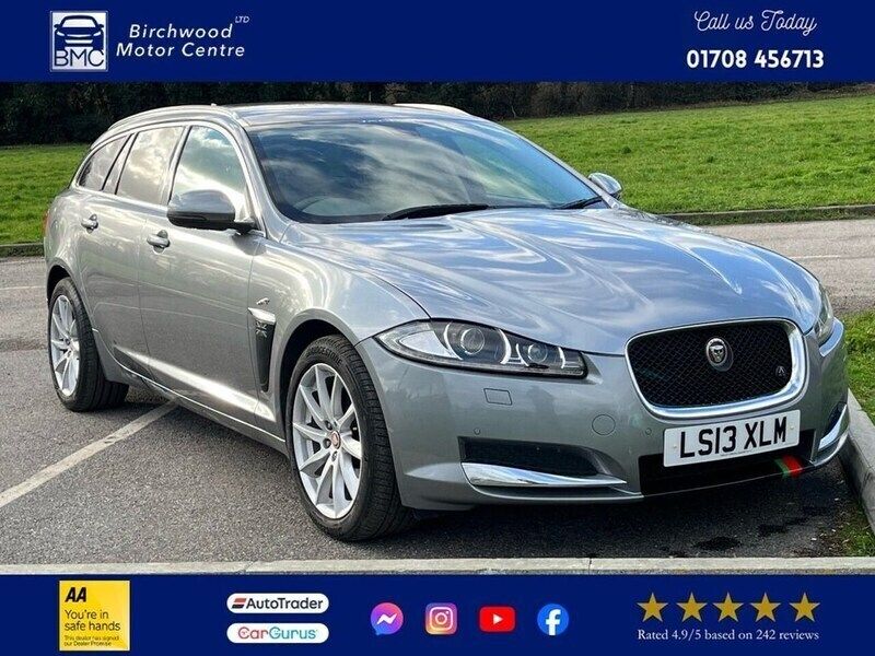 Grey Used 2013 Jaguar XF Sportbrake Premium Luxury Estate | £6,995 (Fair price) - Image 1/4