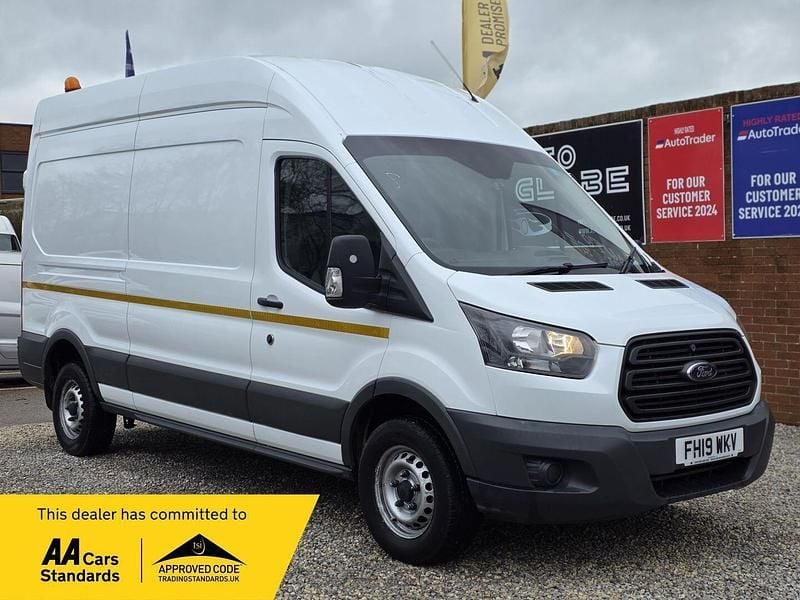 Used Ford Transit 130 HP (95 kW) 2019 White Van