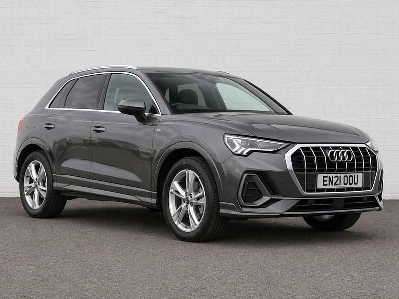 Begagnad Audi Q3 S-Line 150 HK (110 kW) 2021 Grå SUV