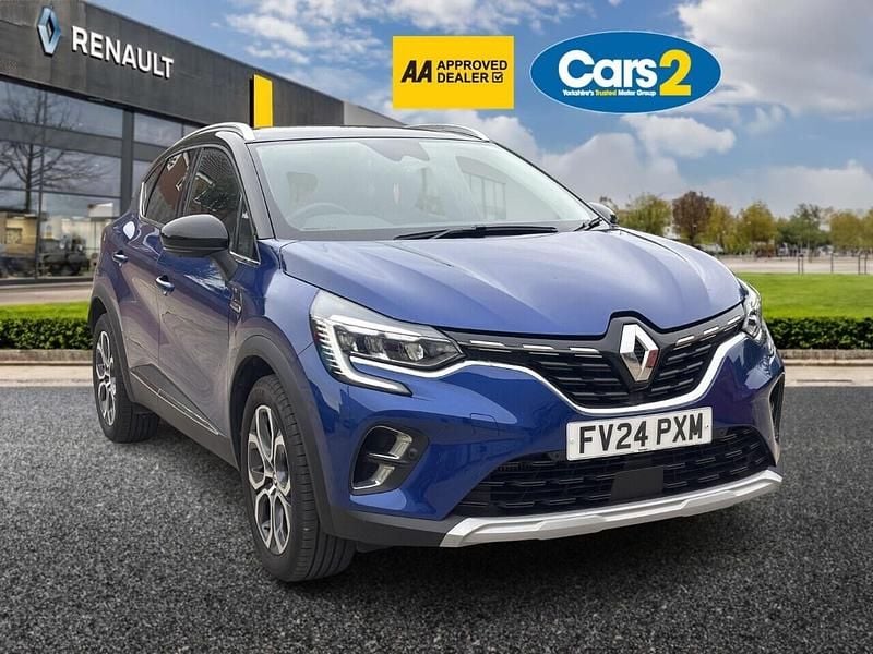 Blue/black Used 2024 Renault Captur Techno SUV | £16,495 (Fair price) - Image 1/4