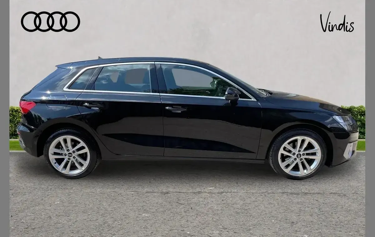 Used Audi A3 Sport 150 HP (110 kW) 2023 Black Sedan