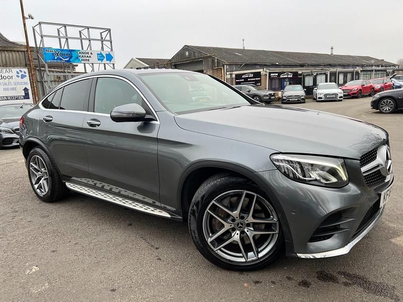 Used Mercedes GLC350 AMG line 2018 Grey Coupe