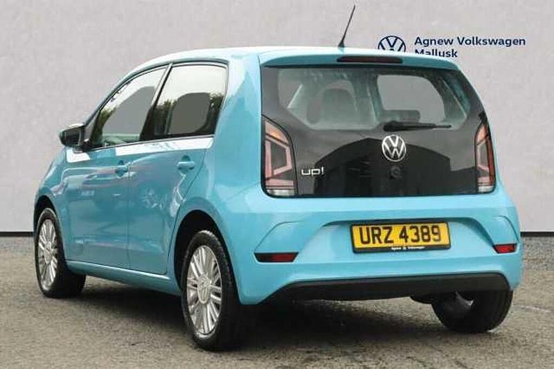 Used VW up! 65 HP (47 kW) 2023 Blue Hatchback