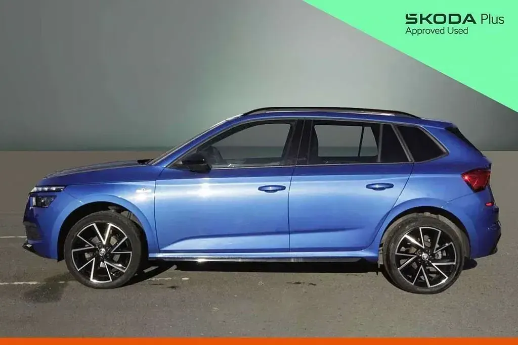 Used Skoda Kamiq Monte Carlo 108 HP (79 kW) 2023 Blue SUV