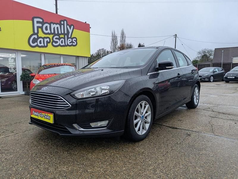 Used Ford Focus Titanium 2015 Black Hatchback