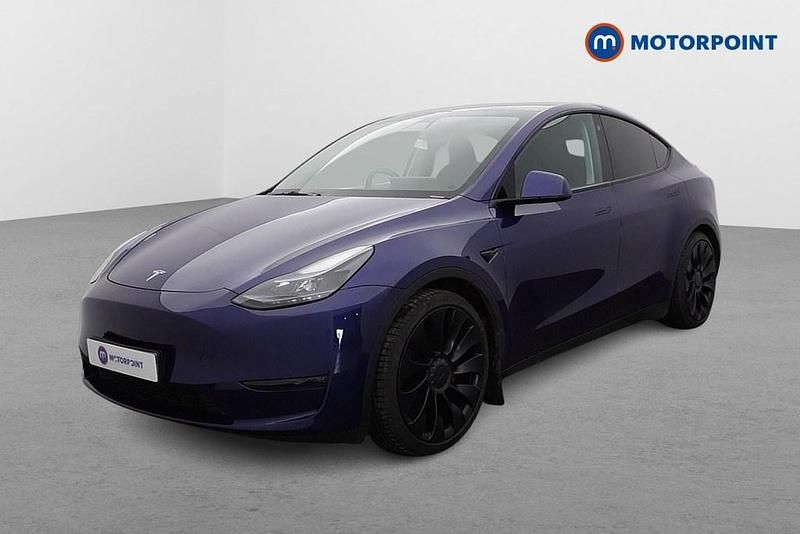 Used Tesla Model Y Performance 392 kW (534 HP) 2022 Blue SUV