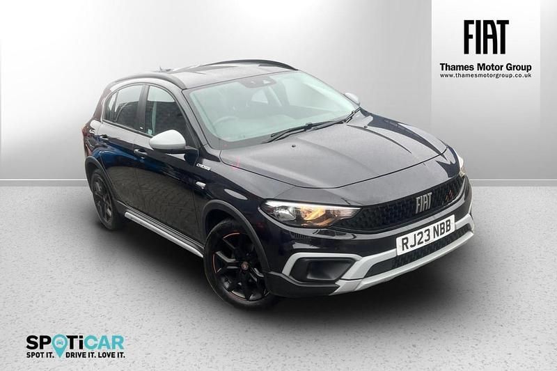 Black Used 2023 Fiat Tipo Garmin Hatchback | £17,995 (Expensive) - Image 1/4