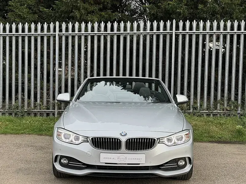 Used BMW 428 Luxury Line 245 HP (180 kW) 2015 Silver Cabriolet