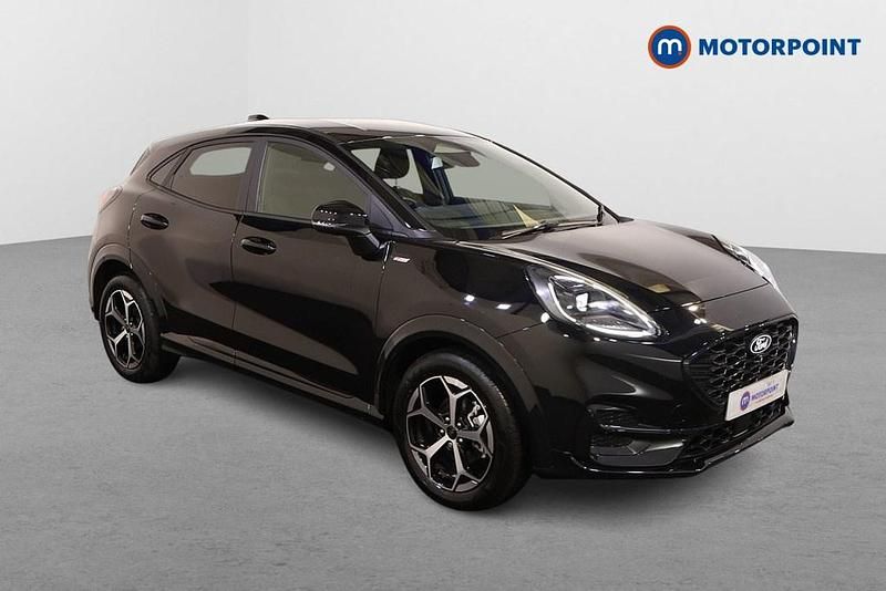 Black Used 2025 Ford Puma ST-Line Hatchback | £20,099 (Fair price) - Image 1/4