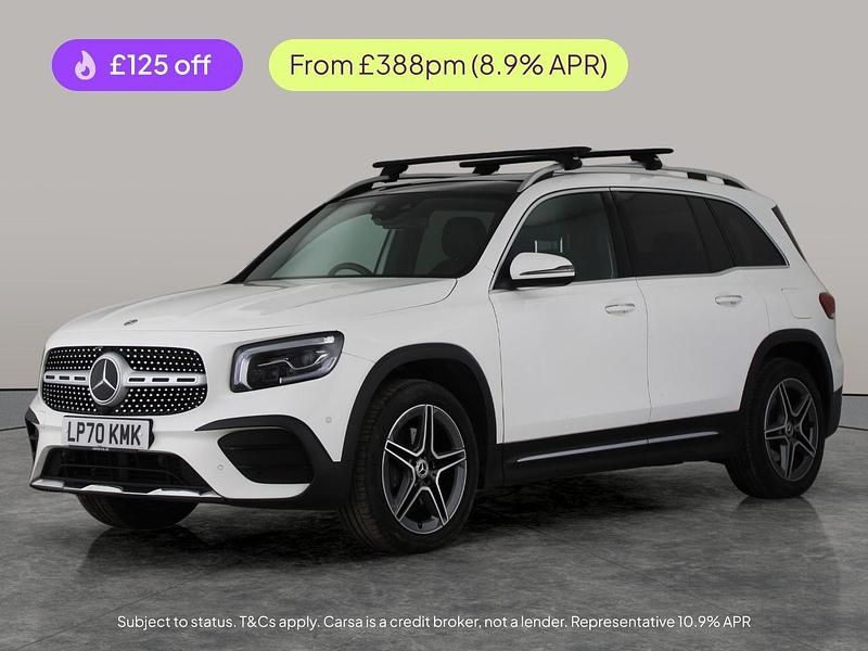 White Used 2021 Mercedes GLB200 AMG line SUV | £23,648 (Fair price) - Image 1/2