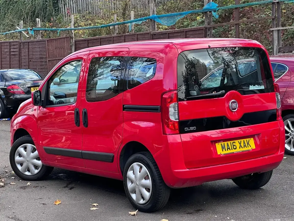 Used Fiat Qubo Trekking 2016 Red MPV