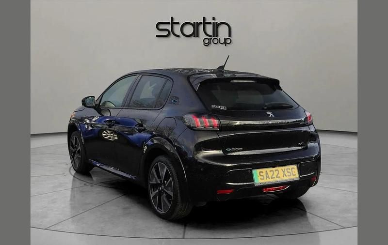 Used Peugeot e-208 GTi 100 kW (136 HP) 2022 Black Hatchback