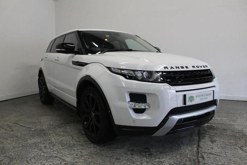 Used Land Rover Range Rover evoque Dynamic 2012 White SUV