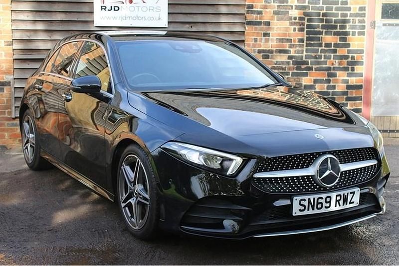Black Used 2019 Mercedes A180 AMG line Hatchback | £17,195 (A bit pricey) - Image 1/1
