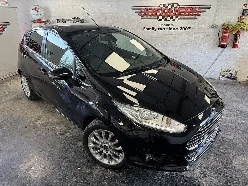 Used Ford Fiesta Titanium X 125 HP (91 kW) 2013 Black Hatchback
