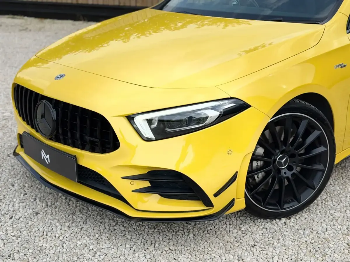 Usado Mercedes A35 AMG Premium Plus 2019 Amarelo Citadino