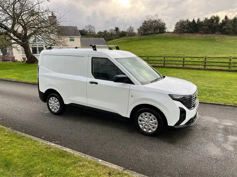 Used Ford Transit 100 HP (73 kW) 2024 White Van
