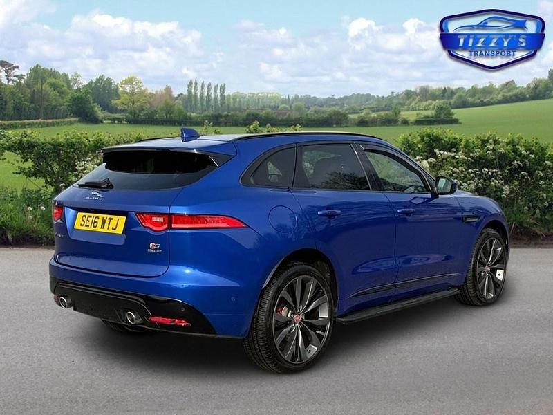 Used Jaguar F-Pace First Edition 300 HP (220 kW) 2016 Blue SUV