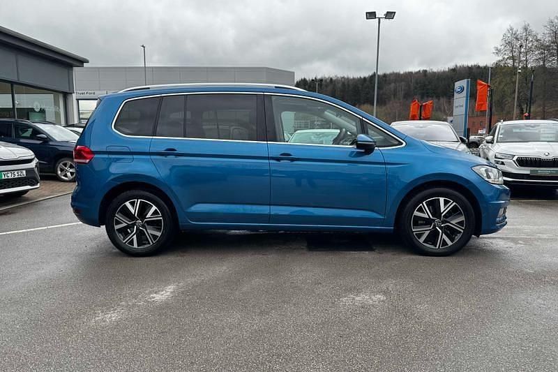 Used VW Touran SEL 2023 Caibbean blue MPV
