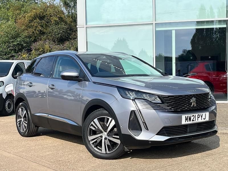 Grey Used 2021 Peugeot 3008 Allure Premium SUV | £17,795 (Fair price) - Image 1/4