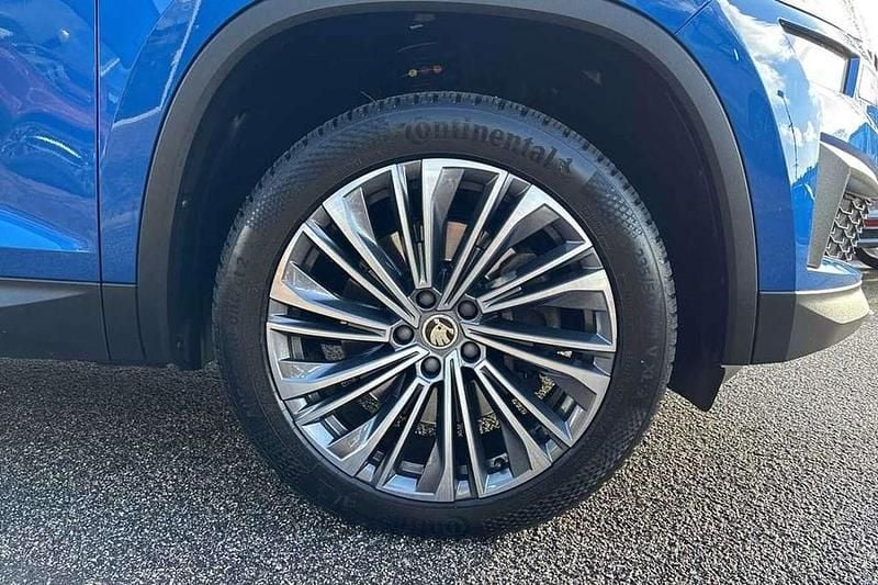 Used Skoda Kodiaq SE L Executive 196 HP (144 kW) 2023 Race blue metallic SUV