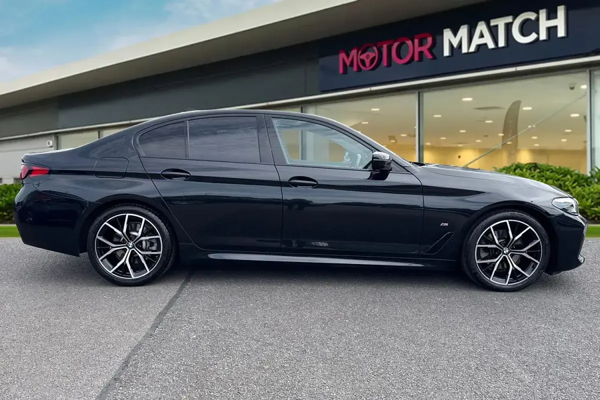 Used BMW 520 M Sport 2022 Black Sedan