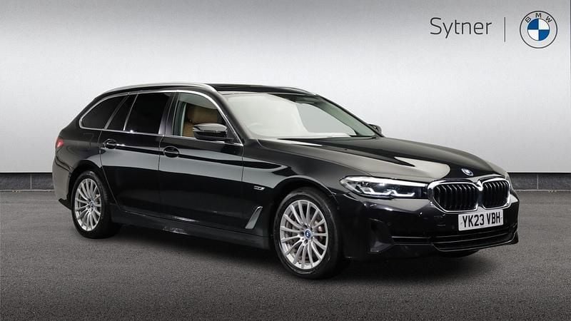 Black Used 2023 BMW 530e Comfort Edition Estate | £28,000 (Fair price) - Image 1/4