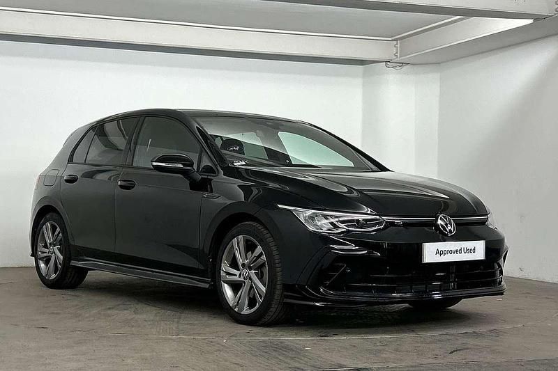 Black Used 2024 VW Golf VIII R-line Hatchback | £25,295 (Fair price) - Image 1/4