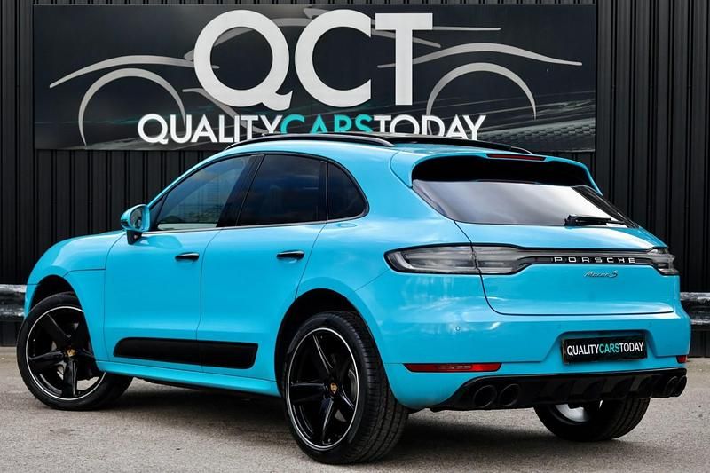 Used Porsche Macan S 2019 Blue SUV