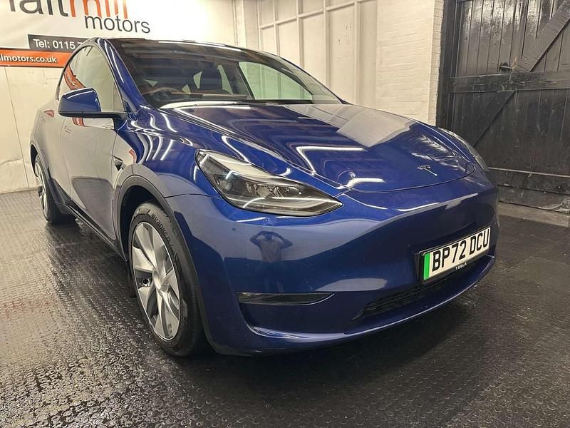 Usado Tesla Model Y Long Range AWD 85 kW (116 HP) 2023 Azul SUV
