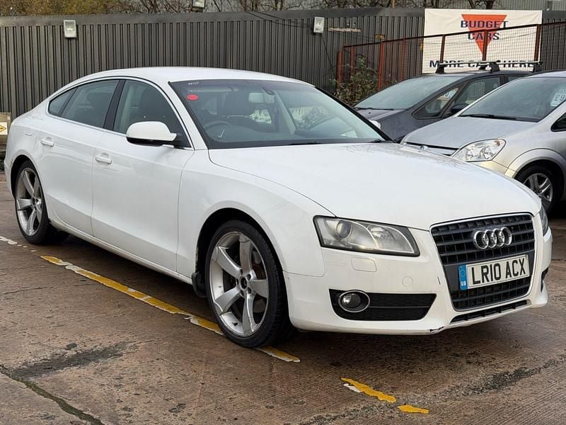 White Used 2010 Audi A5 Hatchback | £1,999 (Good price) - Image 1/4