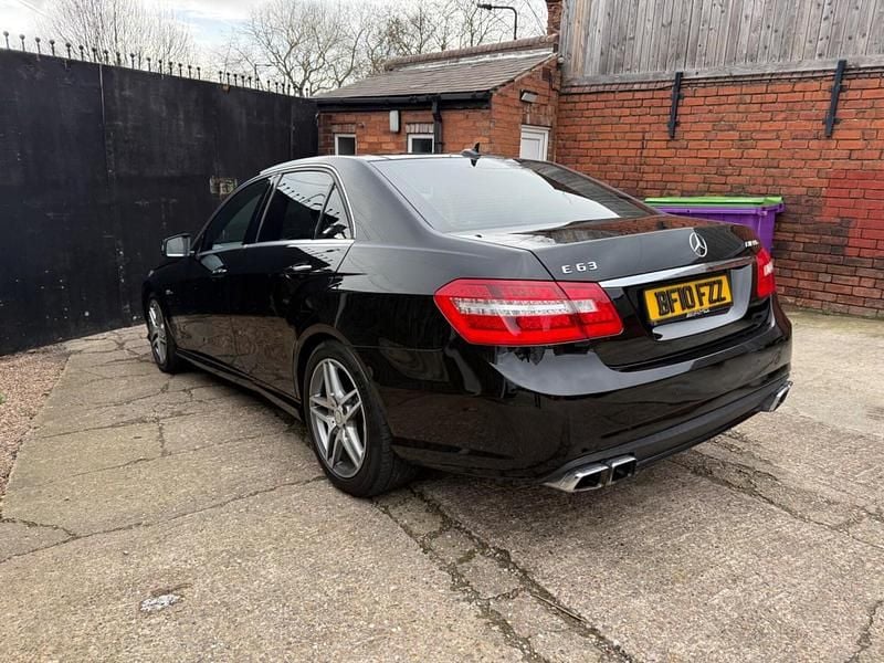 Used Mercedes E63 AMG 2010 Black Sedan