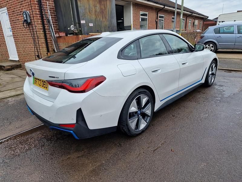 Used BMW i4 Sport Line 250 kW (340 HP) 2022 White Sedan
