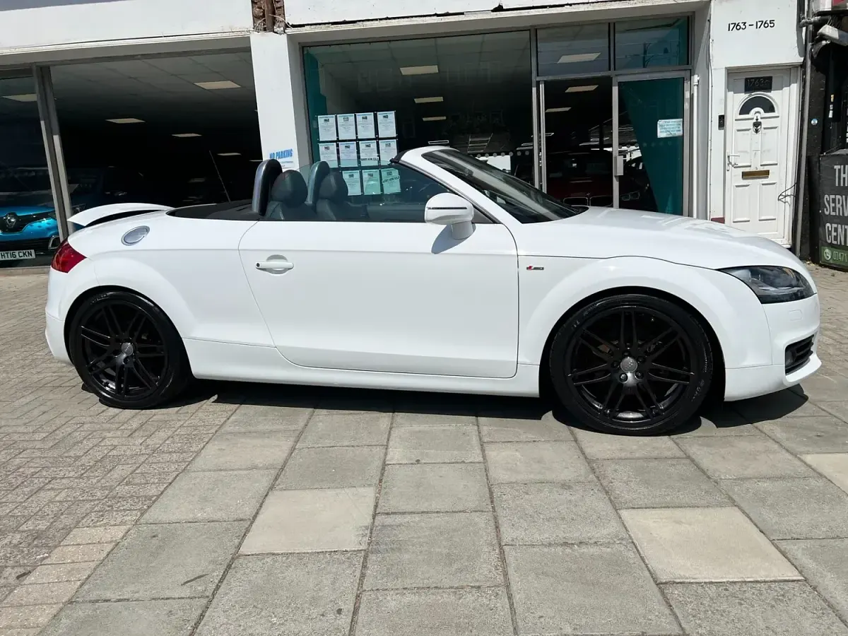 Used Audi TT S-Line 211 HP (155 kW) 2011 White Coupe