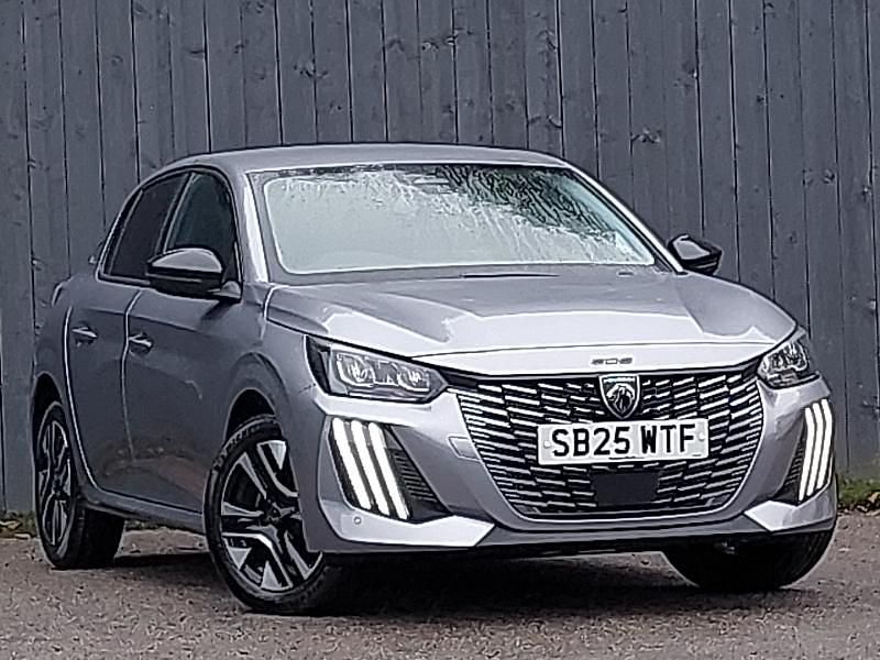 Special metallic cumulus grey New 2025 Peugeot 208 Allure Hatchback | £17,998 (Good price) - Image 1/4