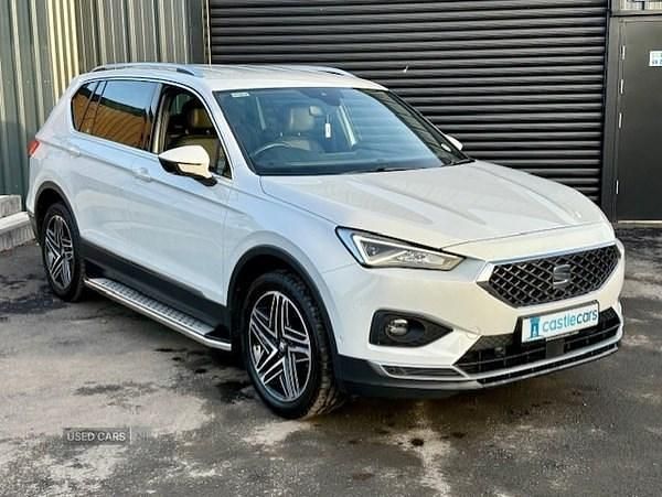 White Used 2020 Seat Tarraco 4Drive SUV | £17,950 (Fair price) - Image 1/4